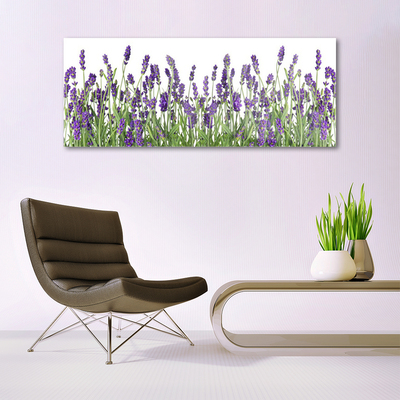 Quadro vetro Fiori Pianta naturale