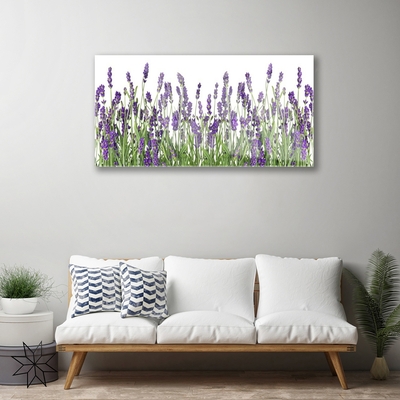 Quadro vetro Fiori Pianta naturale