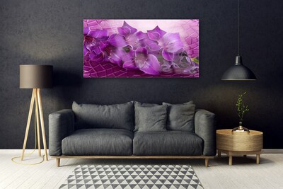 Quadro in vetro Fiori Pianta naturale