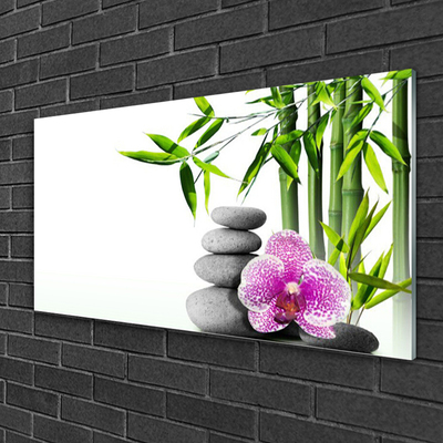 Quadro vetro Bambù Spa Arte Zen