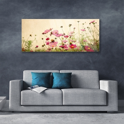 Quadro vetro Fiori Pianta naturale