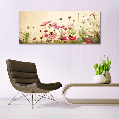 Quadro vetro Fiori Pianta naturale