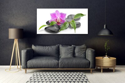 Quadro su vetro Arte delle orchidee