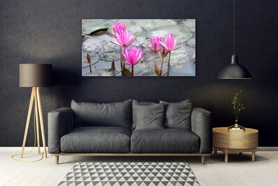 Quadro in vetro Fiori Pianta naturale