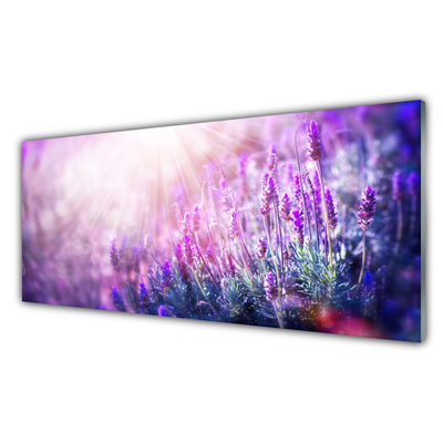 Quadro in vetro Fiori Pianta naturale