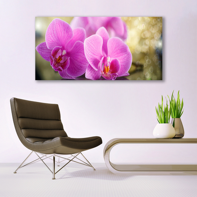 Quadro in vetro Fiori Pianta naturale