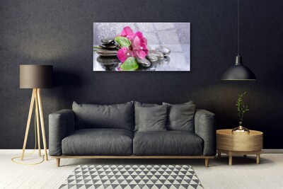 Quadro su vetro Arte delle orchidee