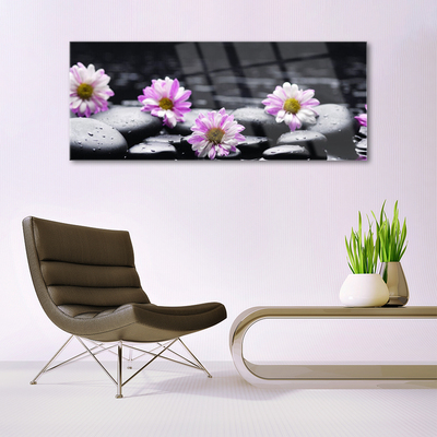 Quadro vetro Pianta di orchidea da fiore