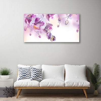 Quadro in vetro Fiori Pianta naturale