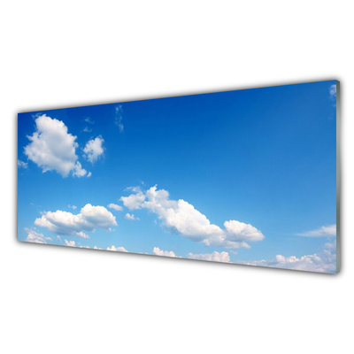 Quadro di vetro Cielo Nuvole Paesaggio