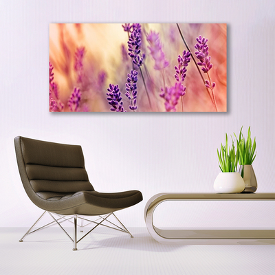 Quadro di vetro Fiori Pianta naturale