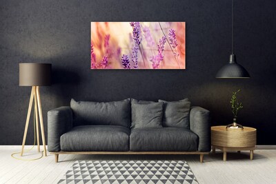 Quadro di vetro Fiori Pianta naturale