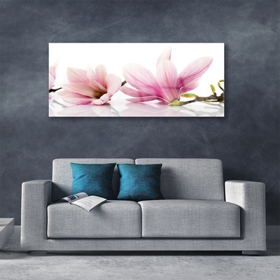 Quadro di vetro Fiori Pianta naturale