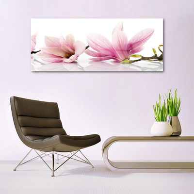 Quadro di vetro Fiori Pianta naturale