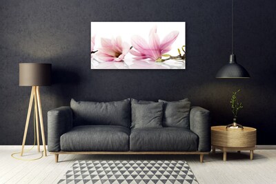 Quadro di vetro Fiori Pianta naturale