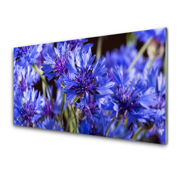 Quadro vetro Fiori Pianta naturale