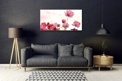 Quadro di vetro Fiori Pianta naturale