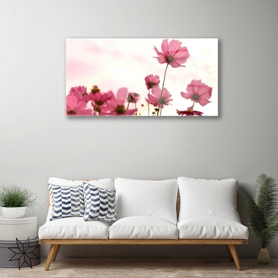 Quadro di vetro Fiori Pianta naturale