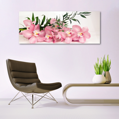 Quadro in vetro Fiori di Orchidea Spa