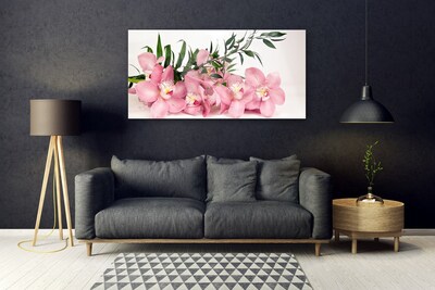 Quadro in vetro Fiori di Orchidea Spa