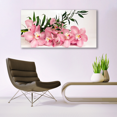 Quadro in vetro Fiori di Orchidea Spa