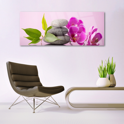 Quadro vetro Orchidea Fiori di orchidea