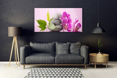 Quadro vetro Orchidea Fiori di orchidea