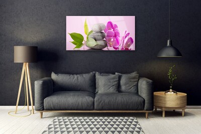 Quadro vetro Orchidea Fiori di orchidea