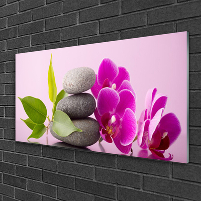 Quadro vetro Orchidea Fiori di orchidea