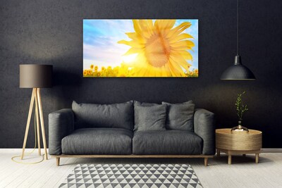 Quadro in vetro Girasole Girasole