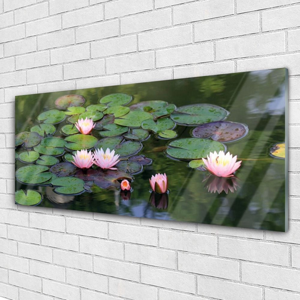 Quadro deco panel, Pietre zen e un ramoscello di orchidea - 50x50