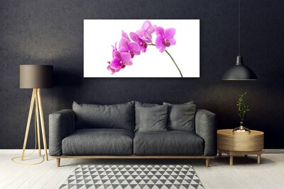 Quadro su vetro Fiore di orchidea