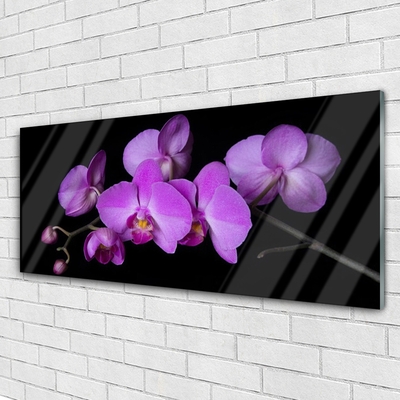 Quadro di vetro Orchidea Fiori di orchidea