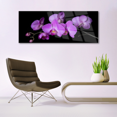 Quadro di vetro Orchidea Fiori di orchidea