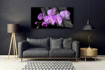 Quadro di vetro Orchidea Fiori di orchidea