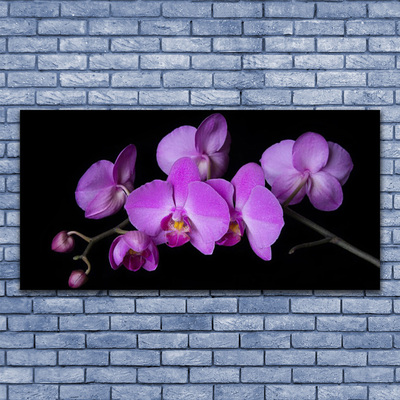 Quadro di vetro Orchidea Fiori di orchidea