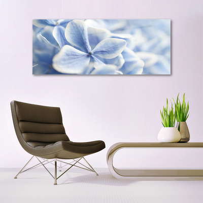 Quadro di vetro Fiori Petali Natura