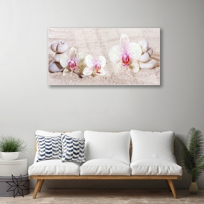 Quadro in vetro Orchidea di sabbia