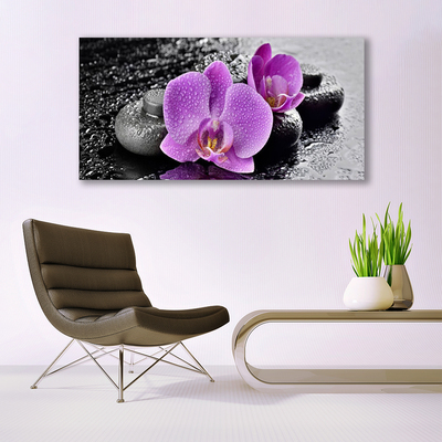 Quadro vetro Fiori di Orchidea Spa