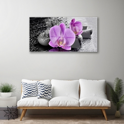 Quadro vetro Fiori di Orchidea Spa