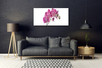 Quadro di vetro Orchidea Fiori della natura