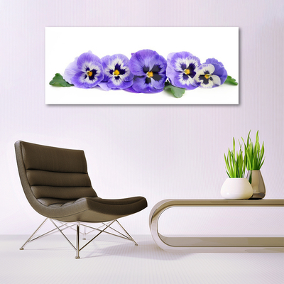 Quadro in vetro Petali di fiori marmocchi