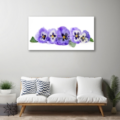 Quadro in vetro Petali di fiori marmocchi