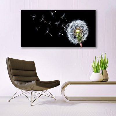 Quadro in vetro Soffiatori Fiori di natura