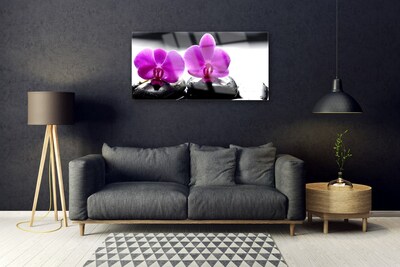 Quadro su vetro Fiori Orchidea Natura