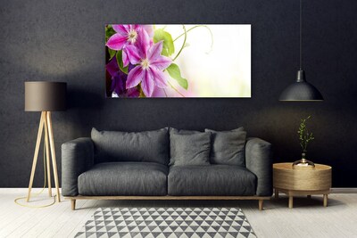 Quadro su vetro Fiori Natura Natura