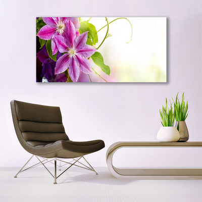 Quadro su vetro Fiori Natura Natura