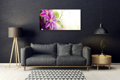 Quadro su vetro Fiori Natura Natura