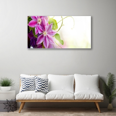 Quadro su vetro Fiori Natura Natura