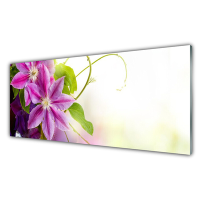 Quadro su vetro Fiori Natura Natura